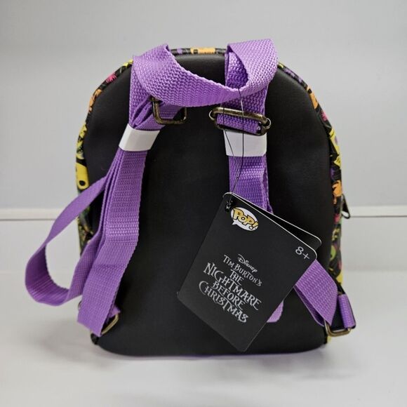 NEW Funko Pop Disney Nightmare Before Christmas Mini Black Light Backpack NBC - Picture 3 of 5